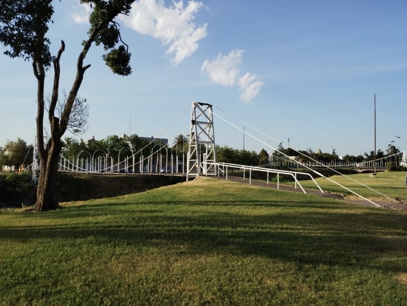 Puentes colgantes: esos smbolos de la identidad olavarriense